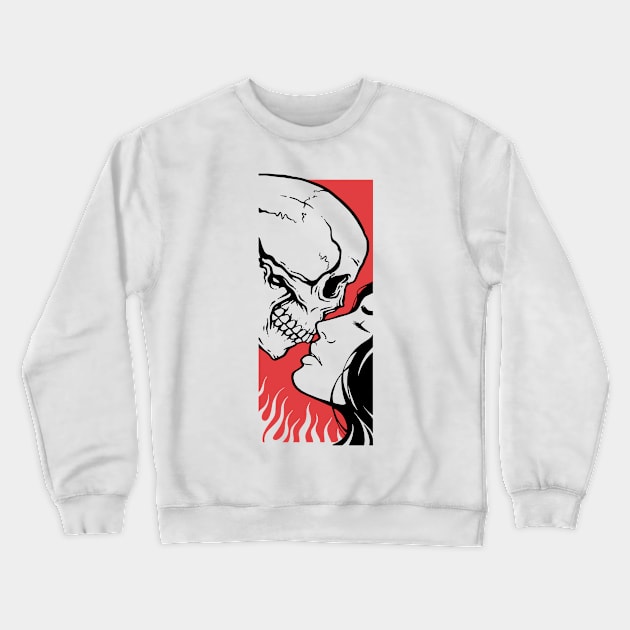 Till Death Crewneck Sweatshirt by Deniart